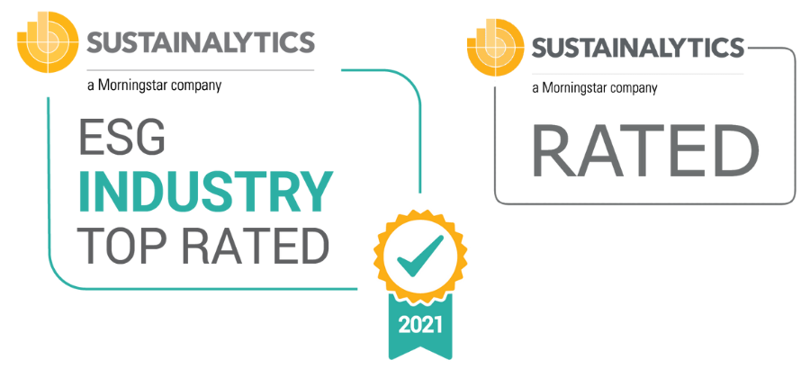 ESG Rating - Sustainalytics IndustryTopRated 2021 (002)